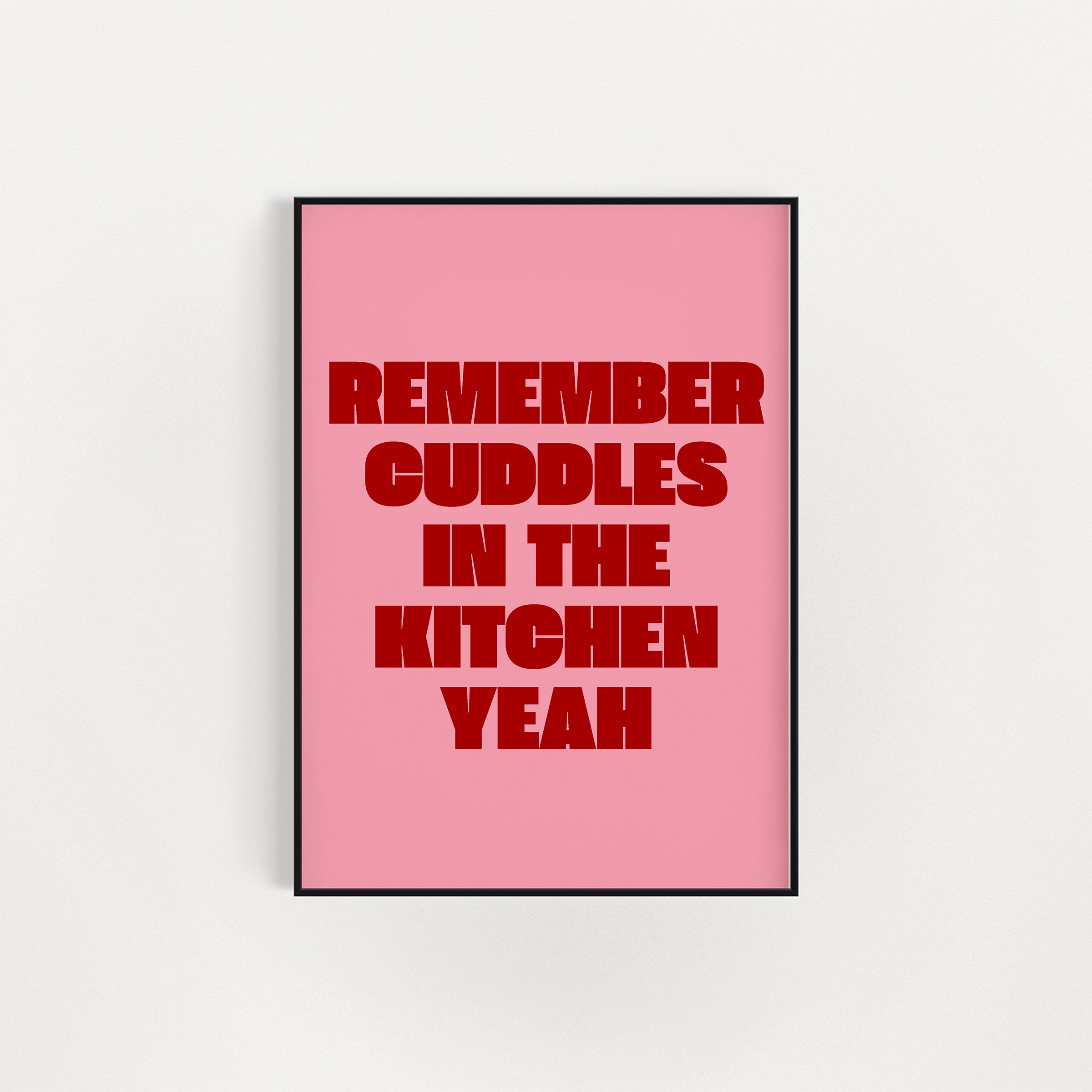 MARDY BUM CUDDLES PRINT