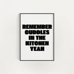 MARDY BUM CUDDLES PRINT