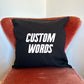 CUSTOM CUSHION COVER