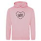 CUSTOM BARBED HEART HOODIE