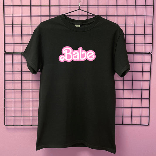 CUSTOM BARBIE WORD T-SHIRT