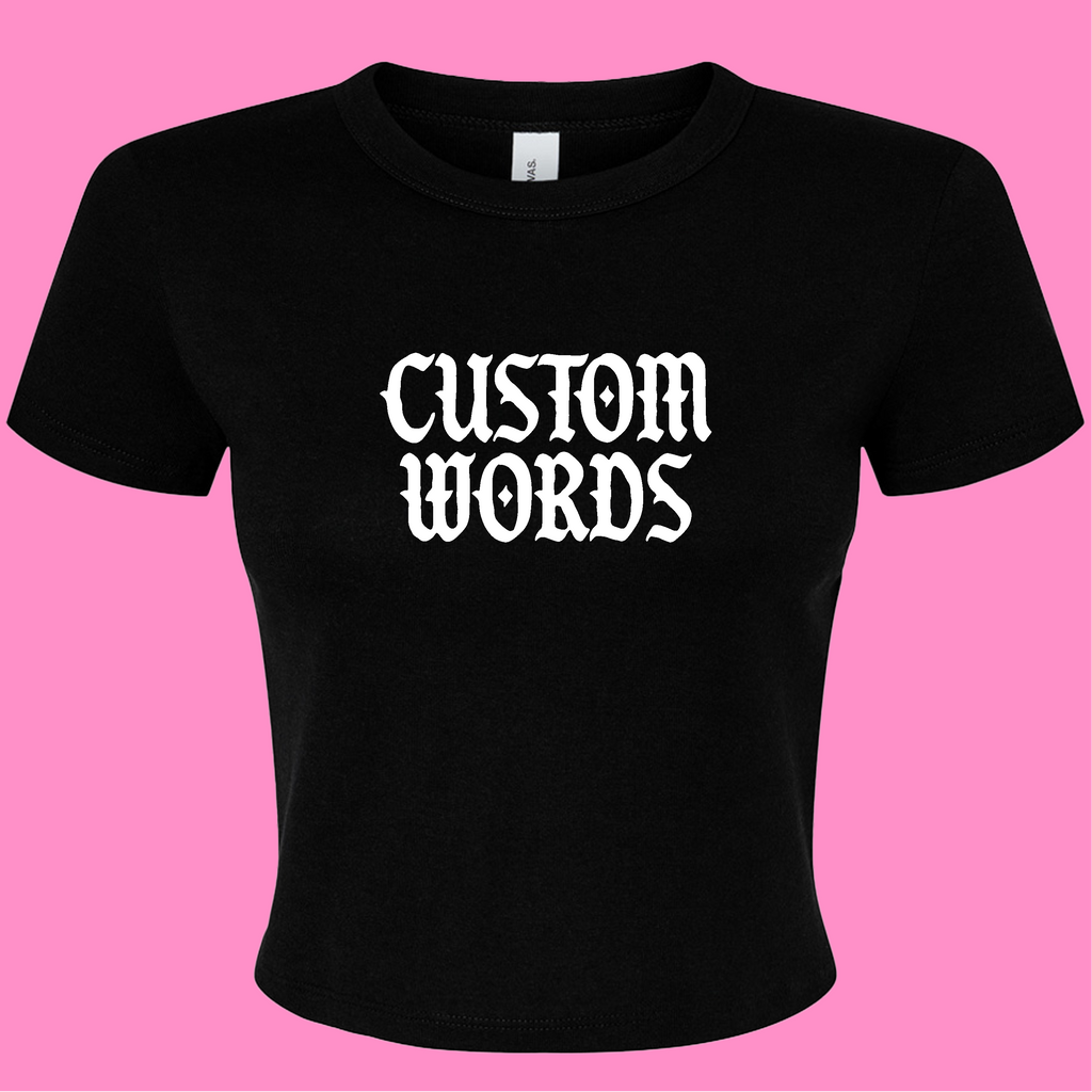 CUSTOM BABY T-SHIRT