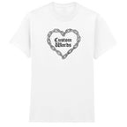 CUSTOM CHAIN HEART T-SHIRT