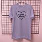 CUSTOM BARBED WIRE HEART T-SHIRT
