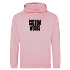 CUSTOM FRONT AND BACK PRINT HOODIE