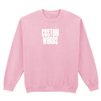 CUSTOM FRONT AND BACK PRINT SWEATSHIRT