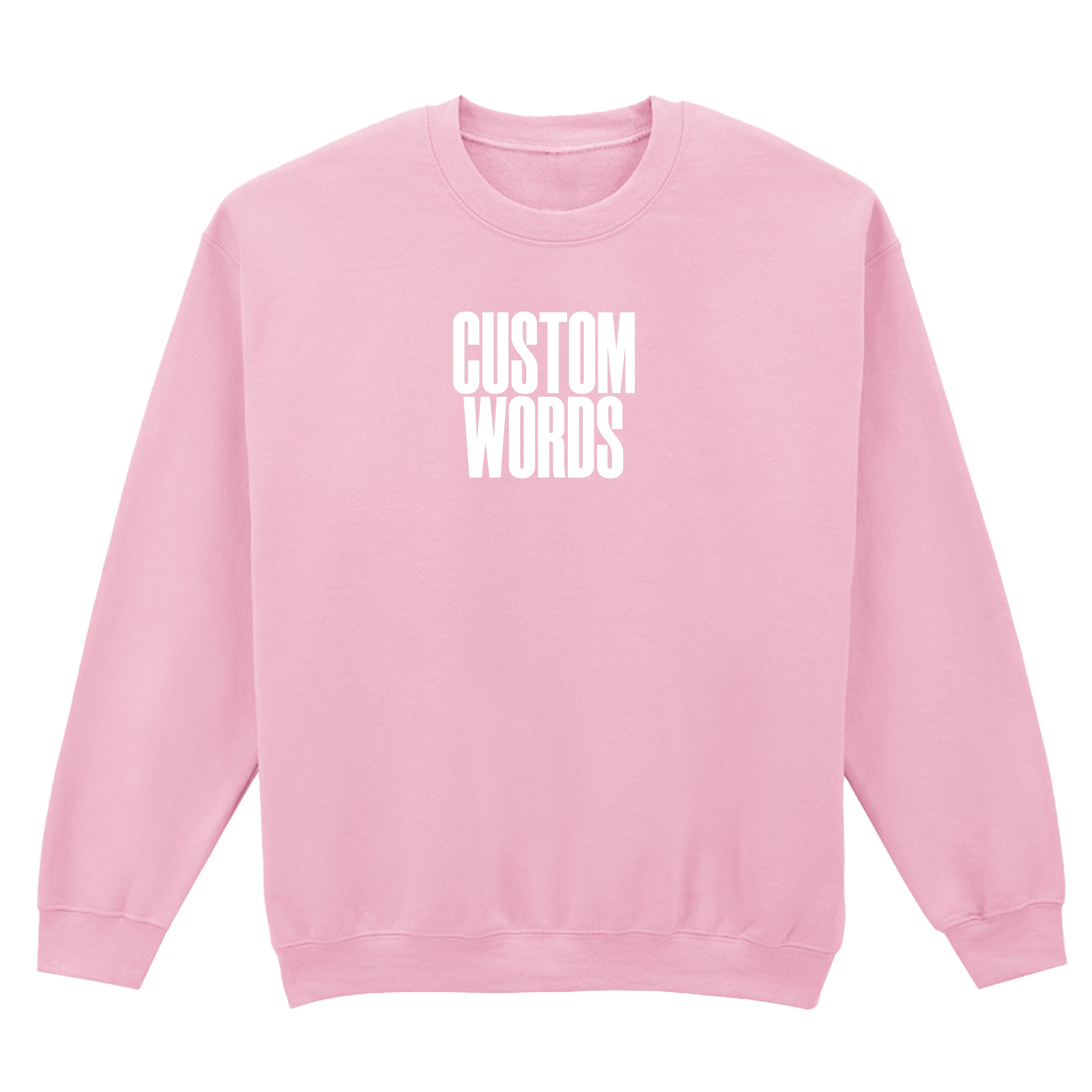CUSTOM FRONT AND BACK PRINT SWEATSHIRT