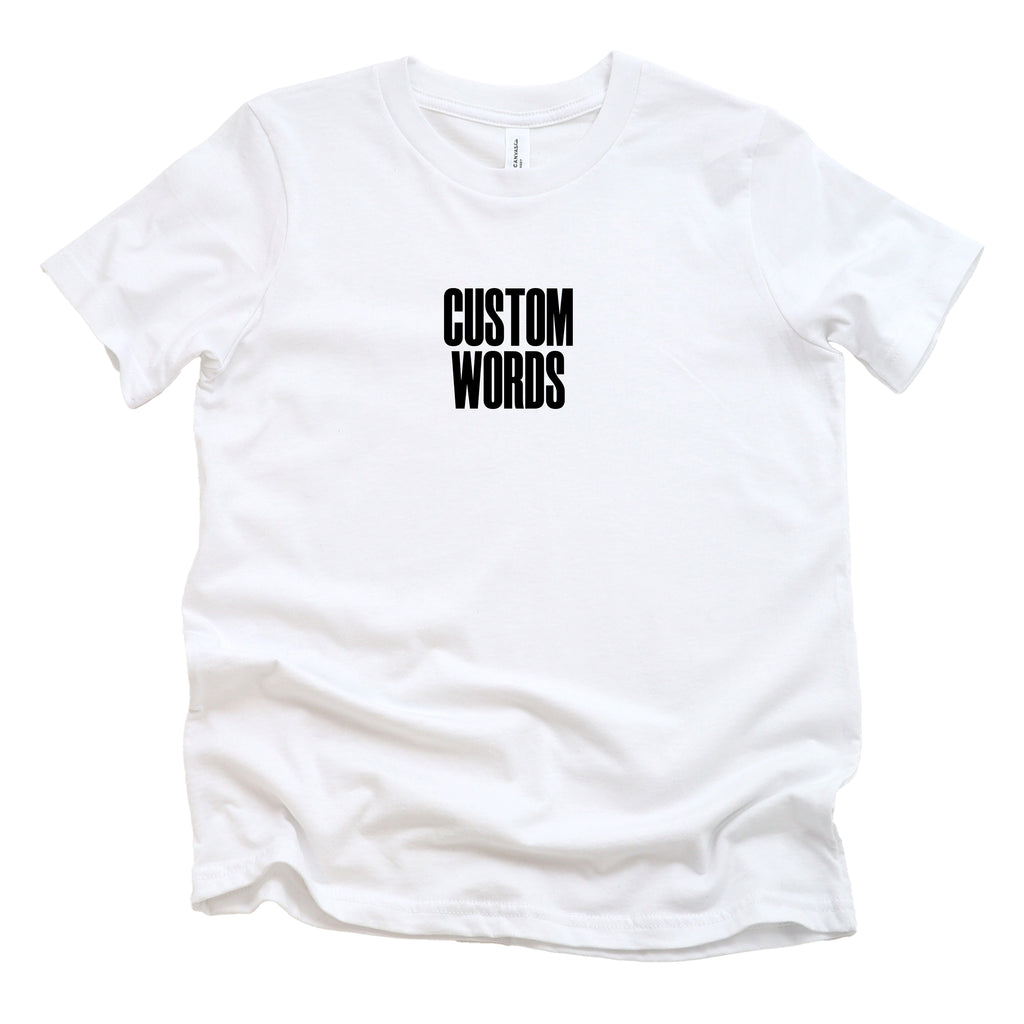 CUSTOM KIDS T-SHIRT