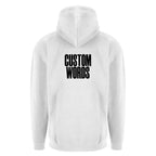 CUSTOM FRONT AND BACK PRINT HOODIE