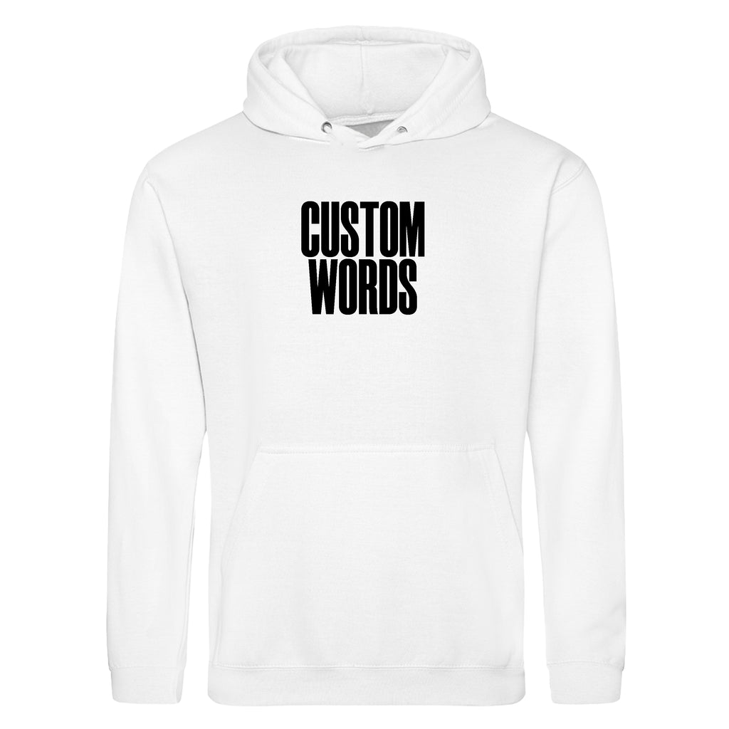 CUSTOM FRONT AND BACK PRINT HOODIE