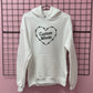 CUSTOM BARBED HEART HOODIE
