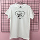 CUSTOM BARBED WIRE HEART T-SHIRT