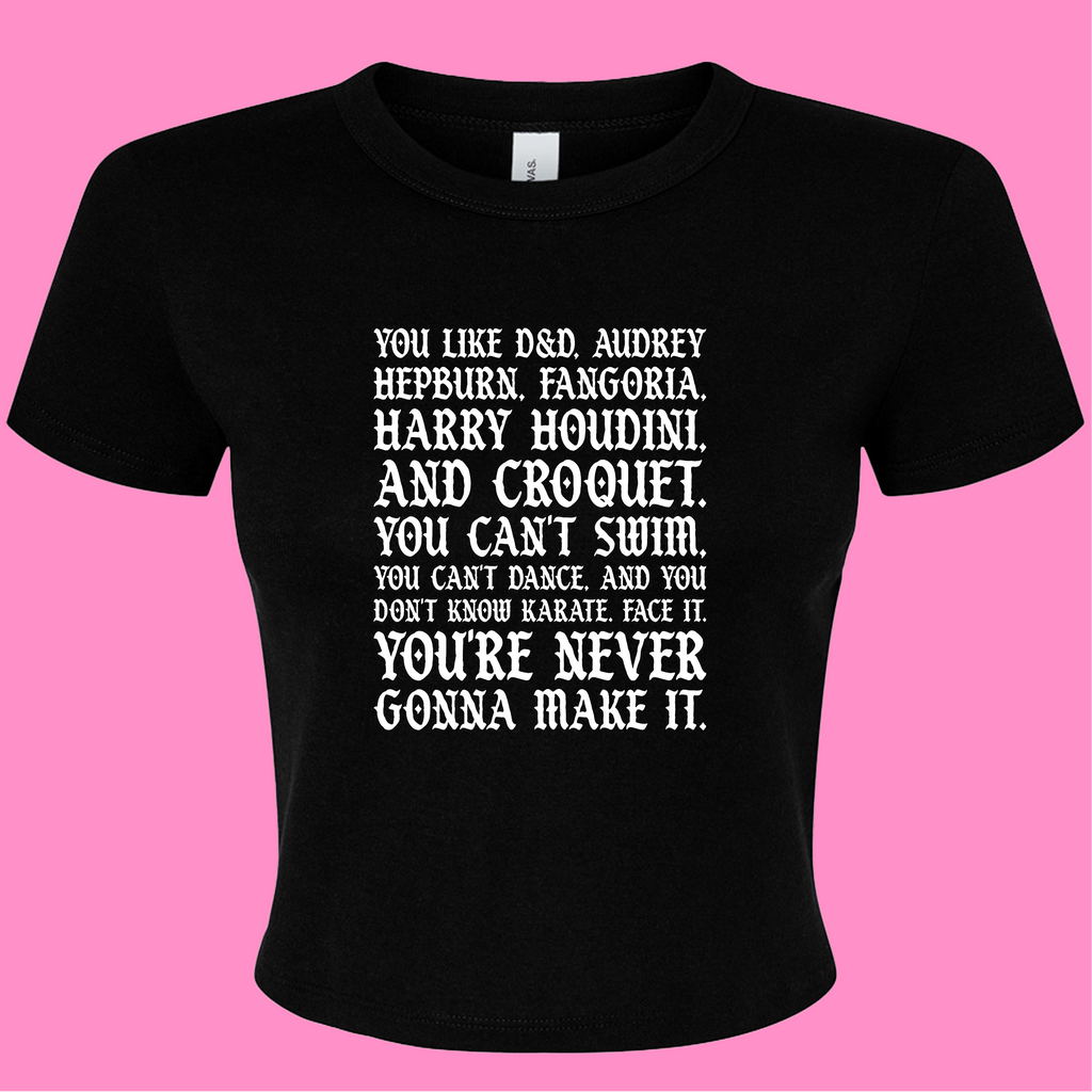 I'M NOT OKAY D&D MY CHEMICAL ROMANCE BABY T-SHIRT