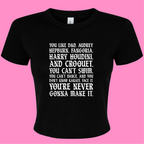 I'M NOT OKAY D&D MY CHEMICAL ROMANCE BABY T-SHIRT