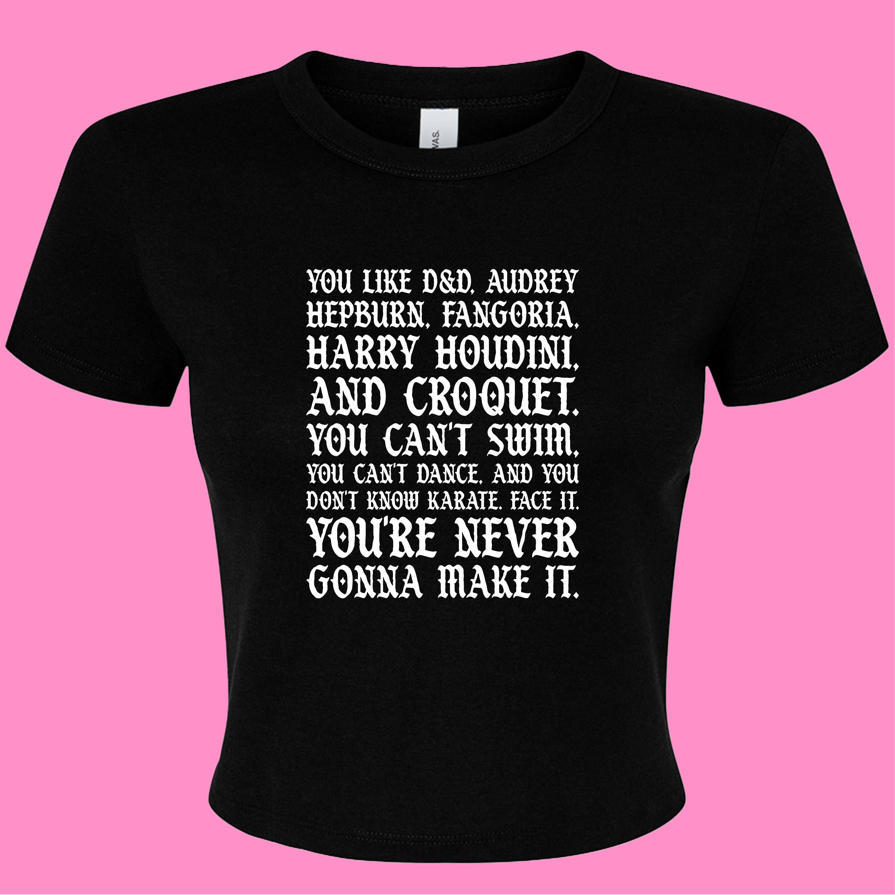 I'M NOT OKAY D&D MY CHEMICAL ROMANCE BABY T-SHIRT