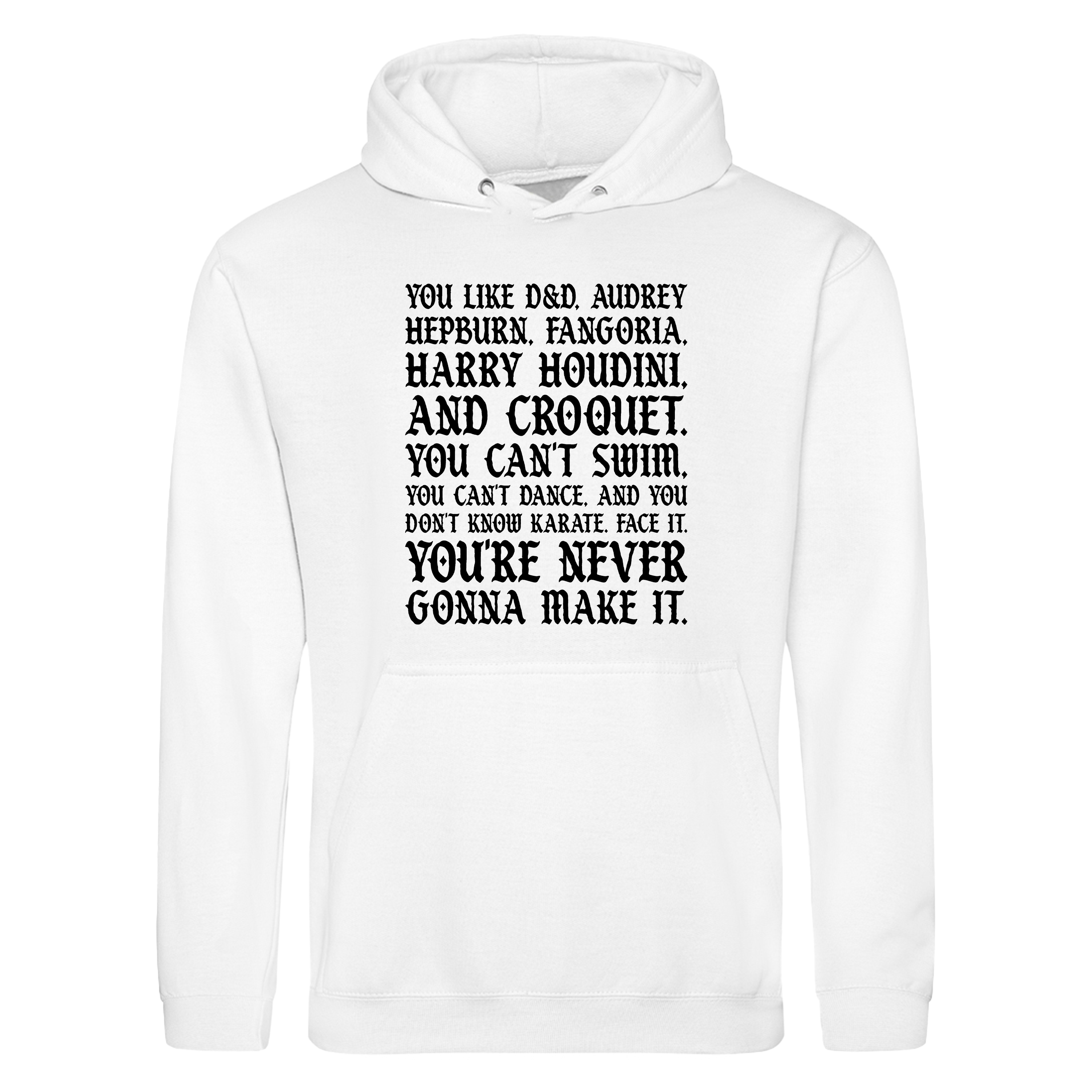 I'M NOT OKAY MY CHEMICAL ROMANCE D&D HOODIE