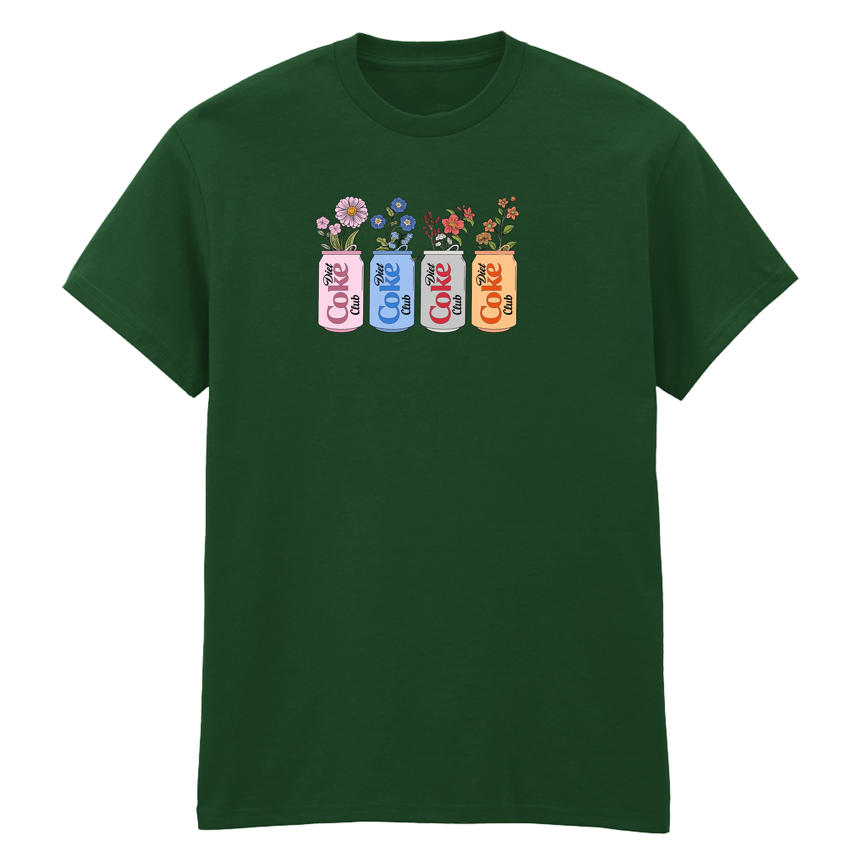 DIET COKE FLOWER T-SHIRT
