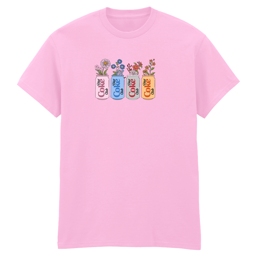 DIET COKE FLOWER T-SHIRT