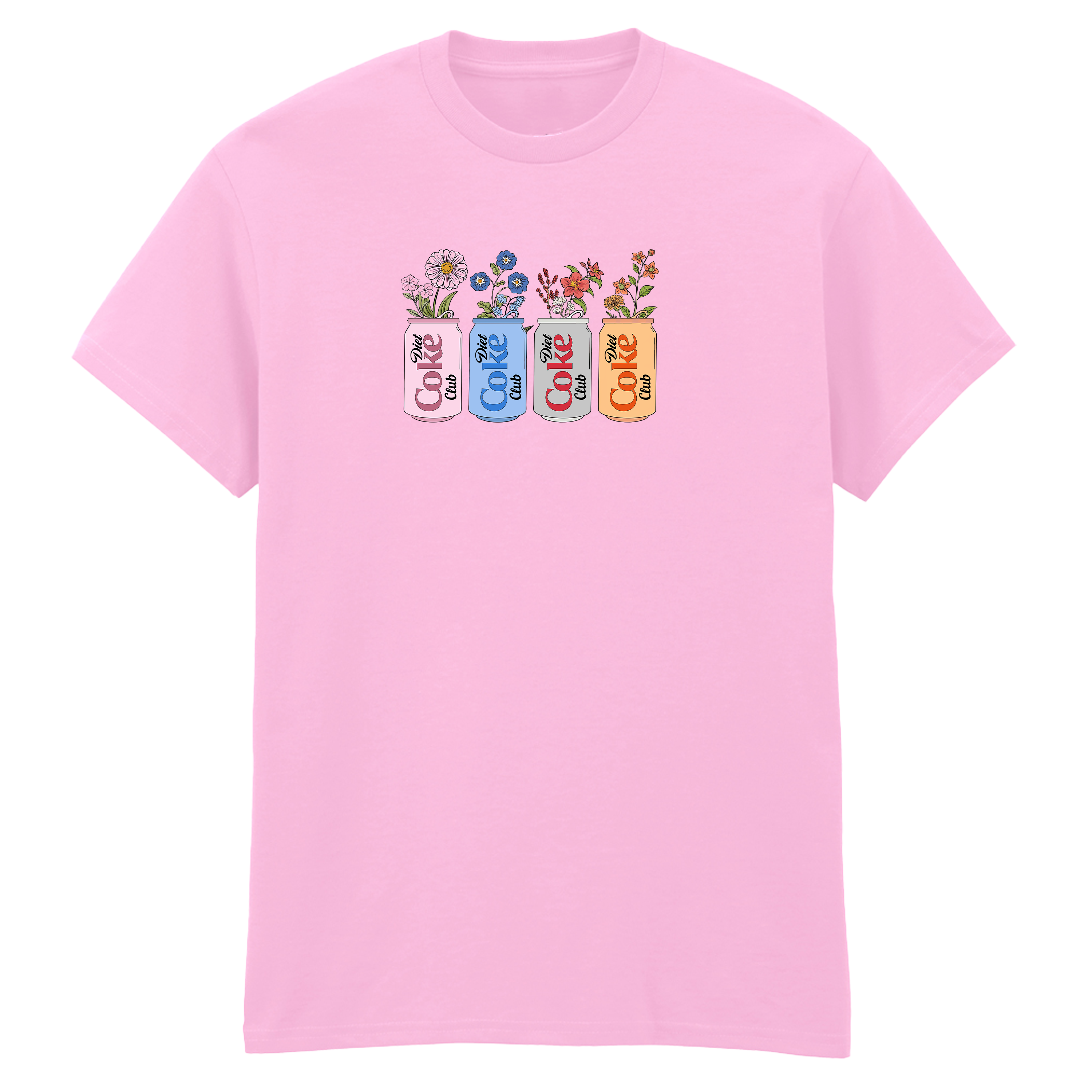 DIET COKE FLOWER T-SHIRT