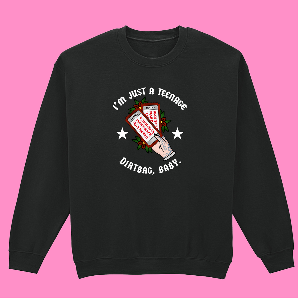 TEENAGE DIRTBAG SWEATSHIRT