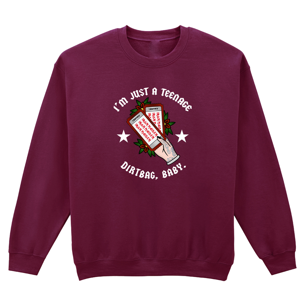TEENAGE DIRTBAG SWEATSHIRT