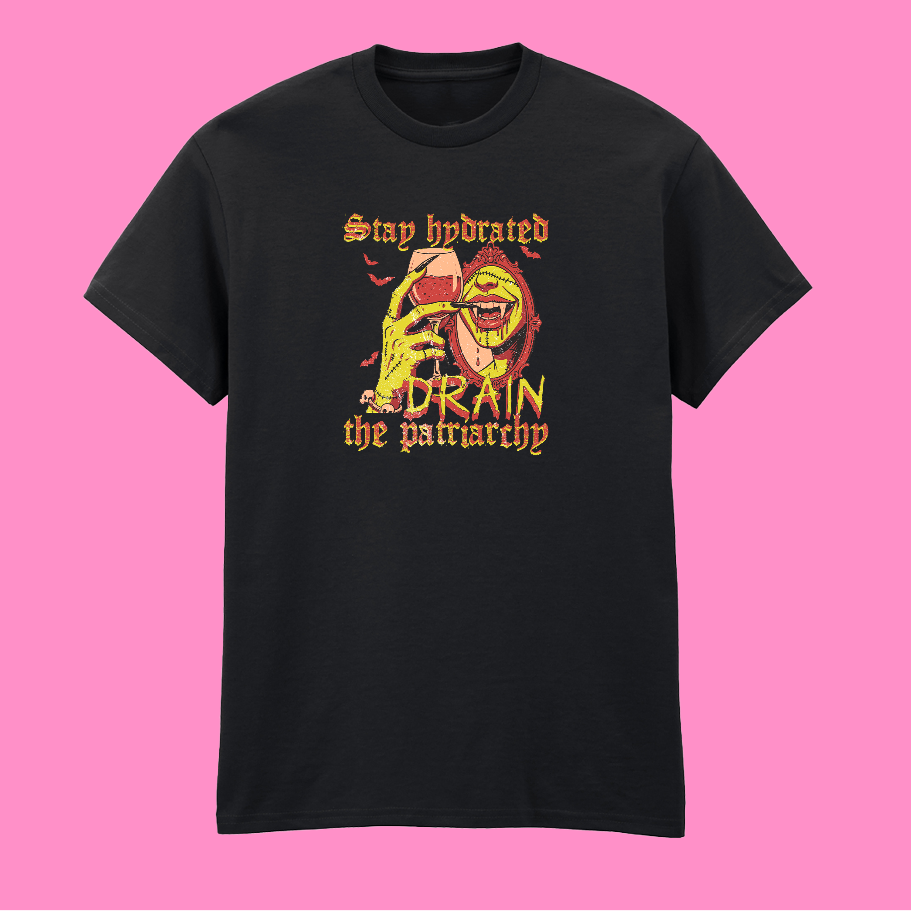 DRAIN THE PATRIARCHY T-SHIRT