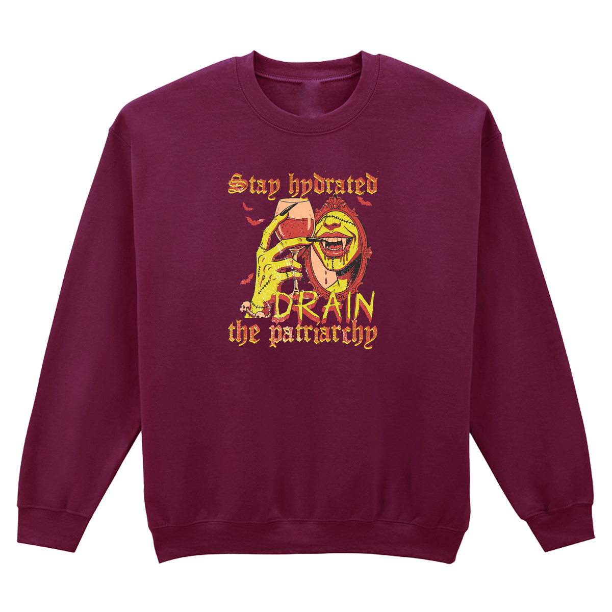 DRAIN THE PATRIARCHY SWEATSHIRT
