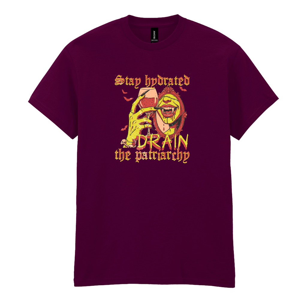 DRAIN THE PATRIARCHY T-SHIRT