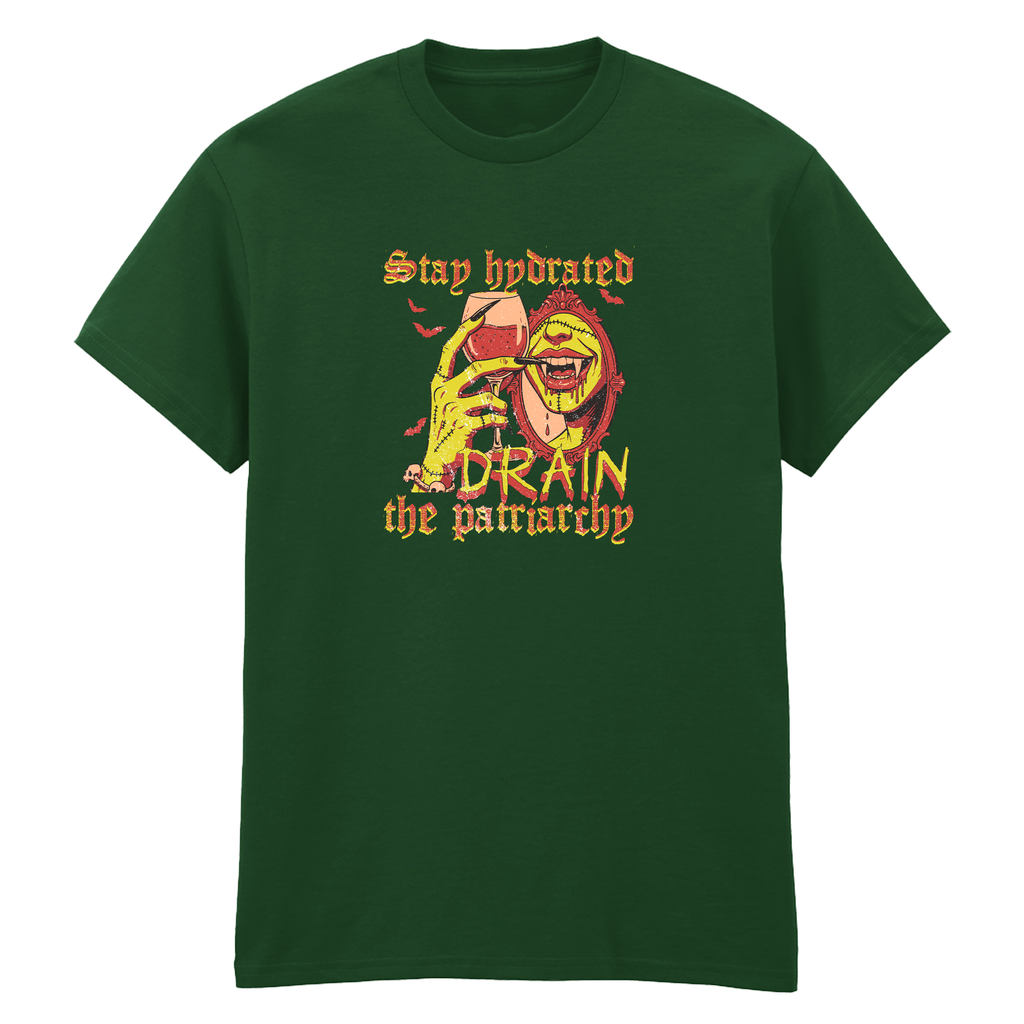 DRAIN THE PATRIARCHY T-SHIRT