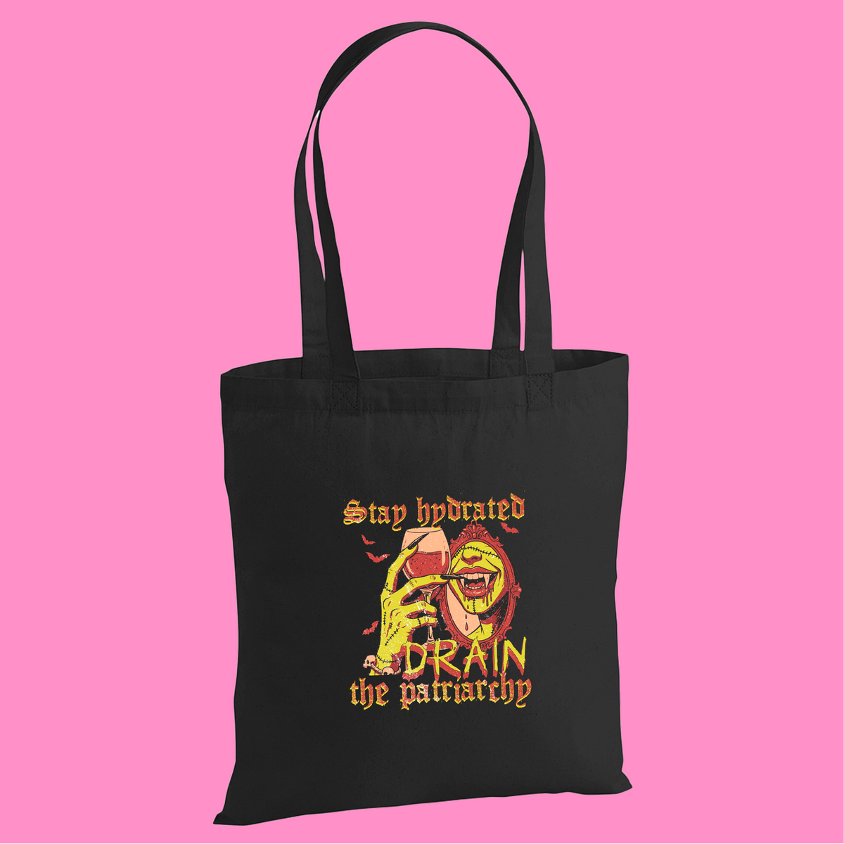 DRAIN THE PATRIARCHY TOTE BAG