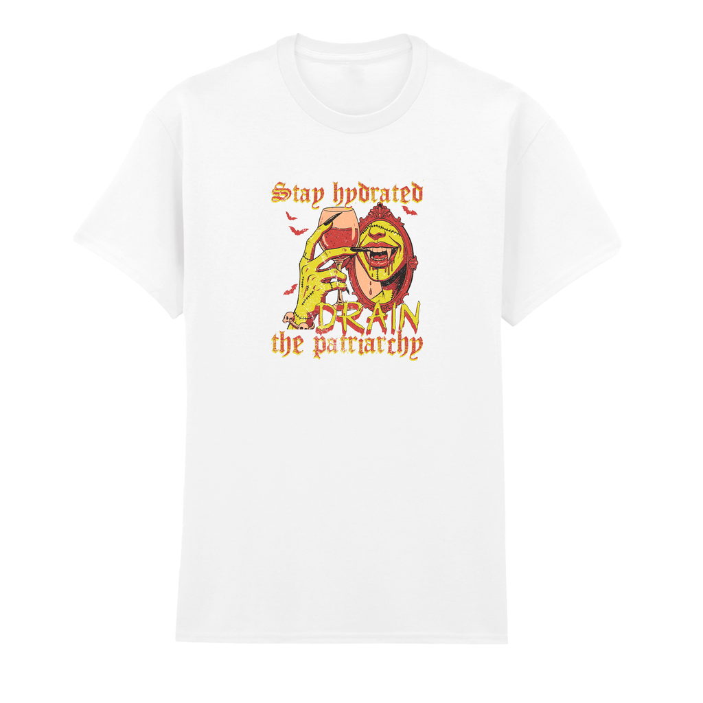 DRAIN THE PATRIARCHY T-SHIRT