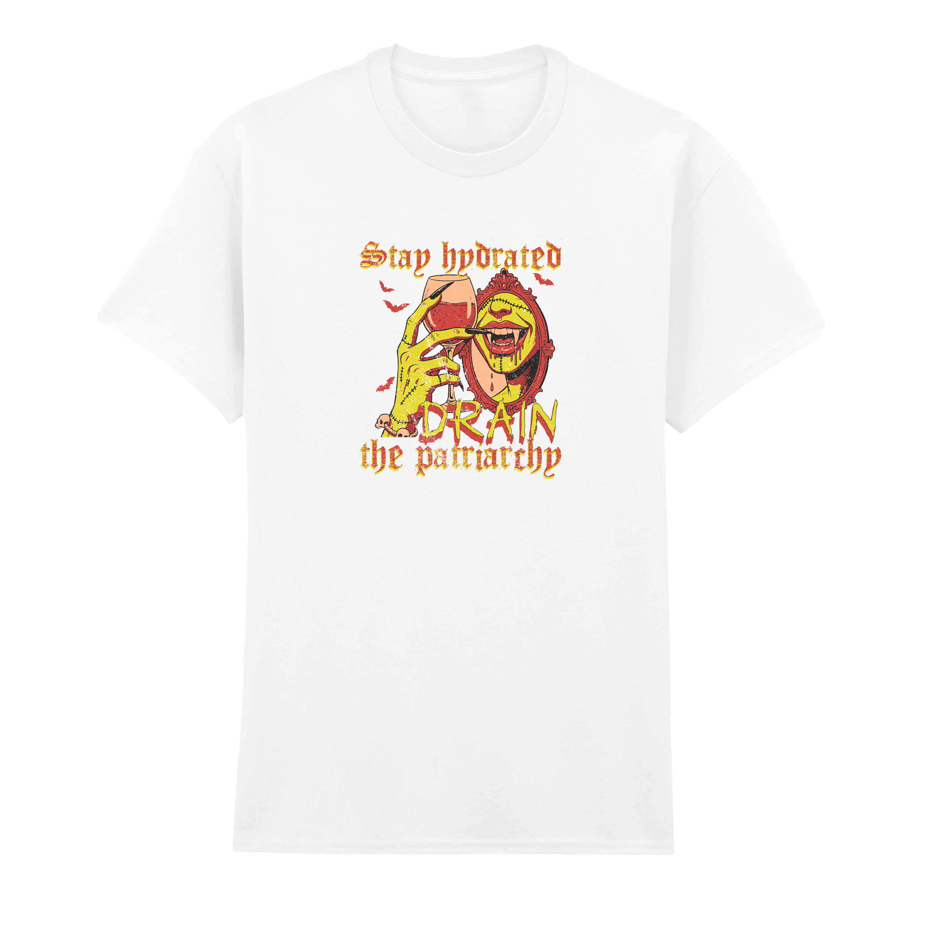 DRAIN THE PATRIARCHY T-SHIRT