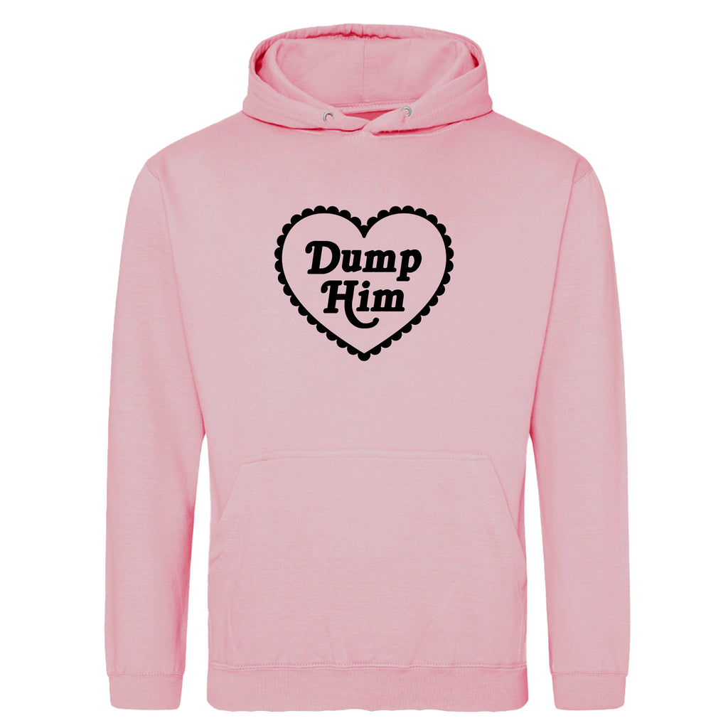 DUMP HIM HEART HOODIE