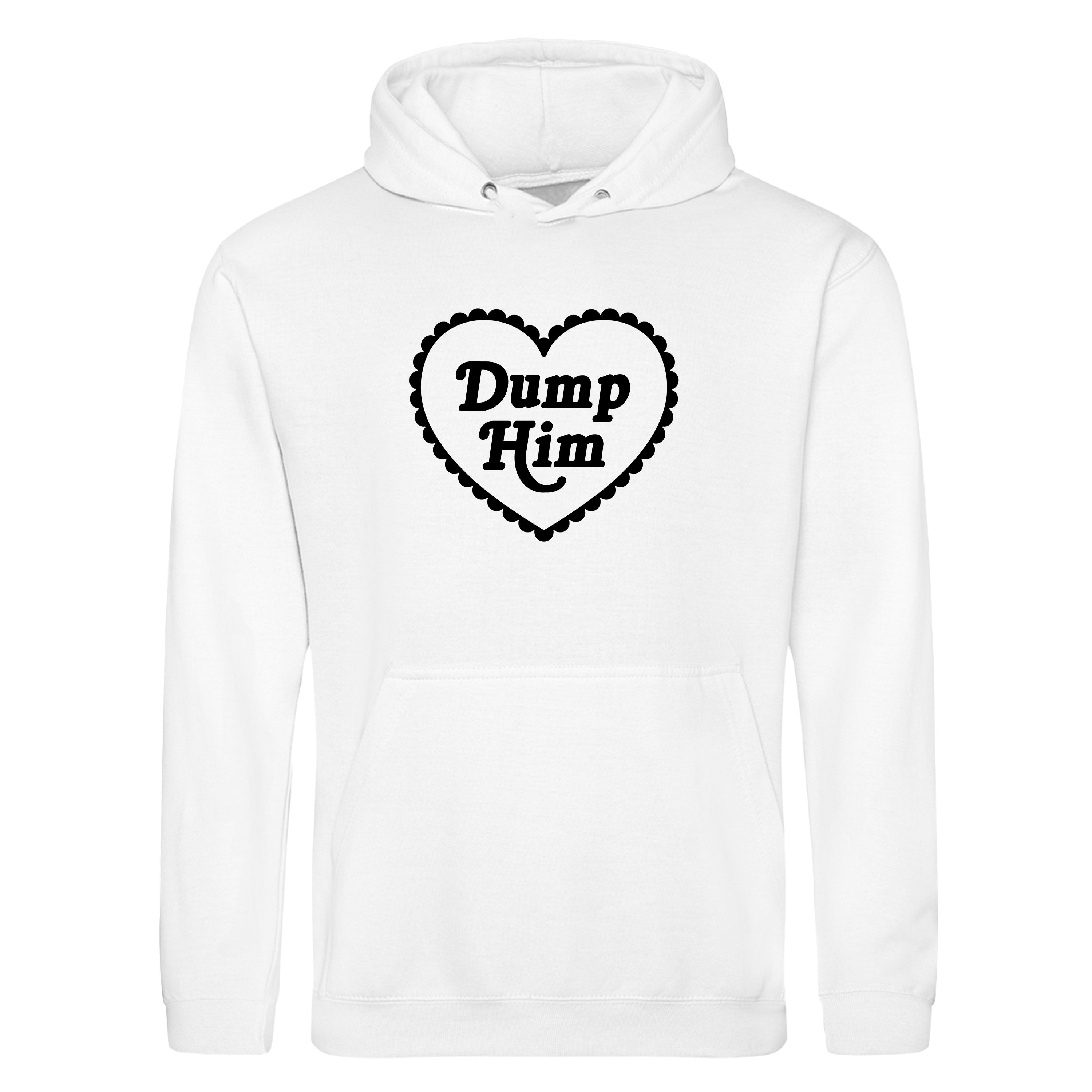 DUMP HIM HEART HOODIE
