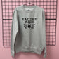 EAT THE RICH FLOWER SWEATSHIRT