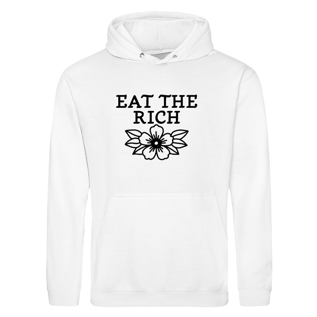 EAT THE RICH FLOWER HOODIE