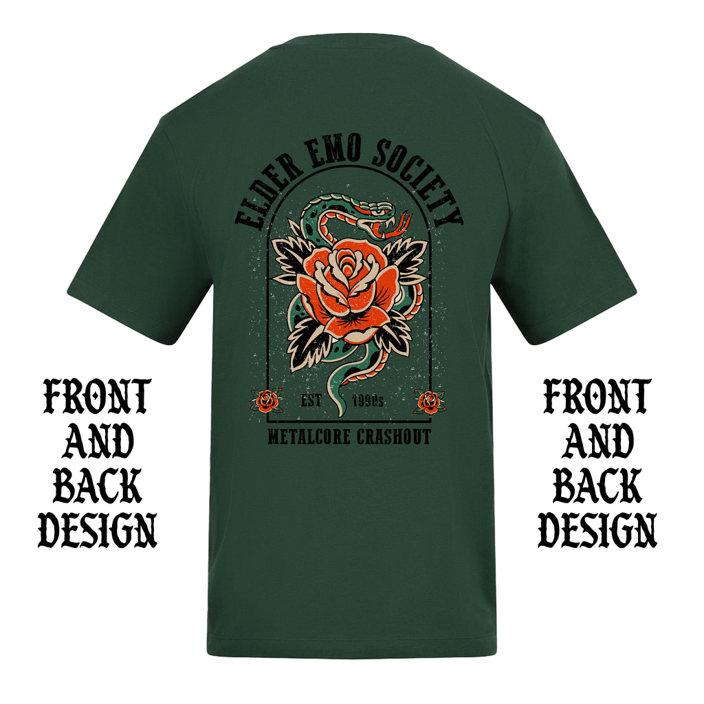ELDER EMO FRONT AND BACK T-SHIRT