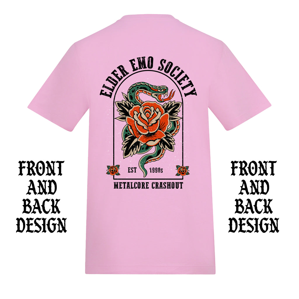 ELDER EMO FRONT AND BACK T-SHIRT