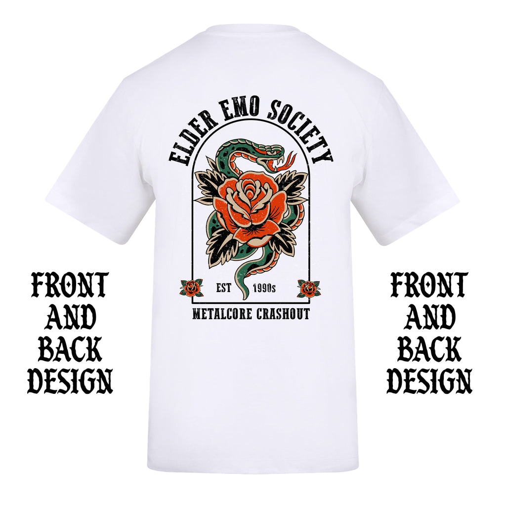 ELDER EMO FRONT AND BACK T-SHIRT