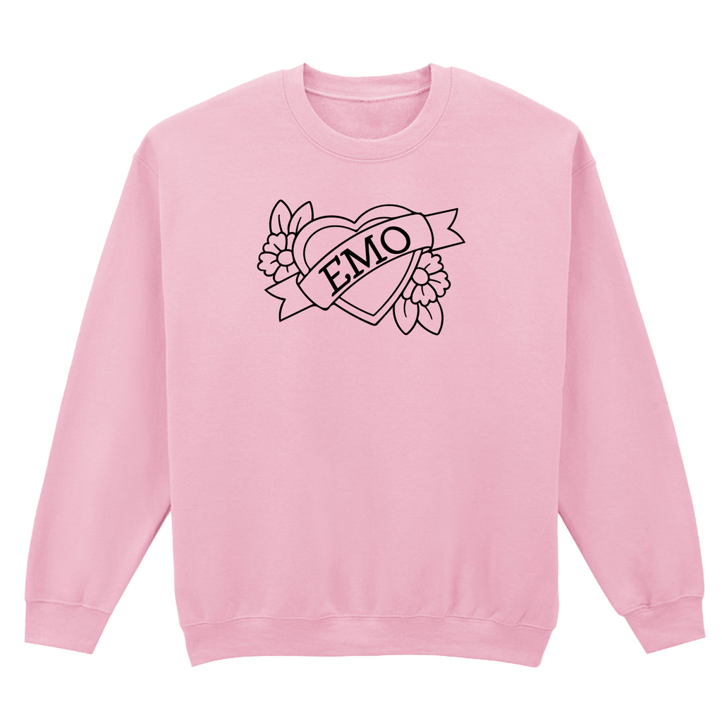 EMO HEART SWEATSHIRT