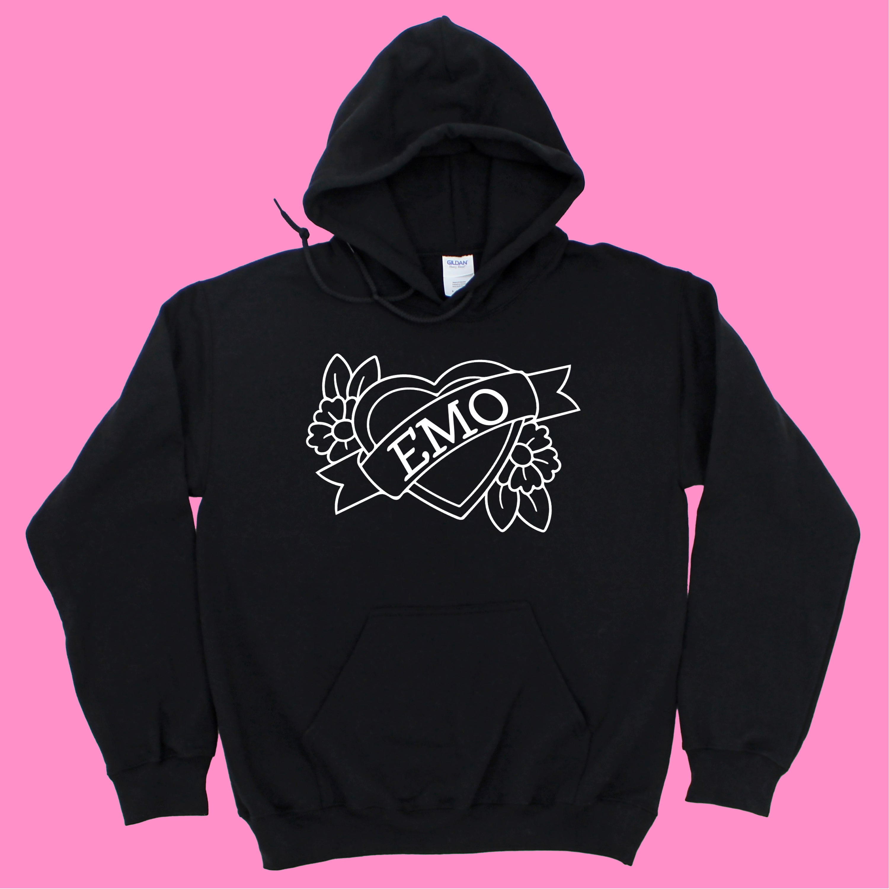EMO HEART KIDS HOODIE