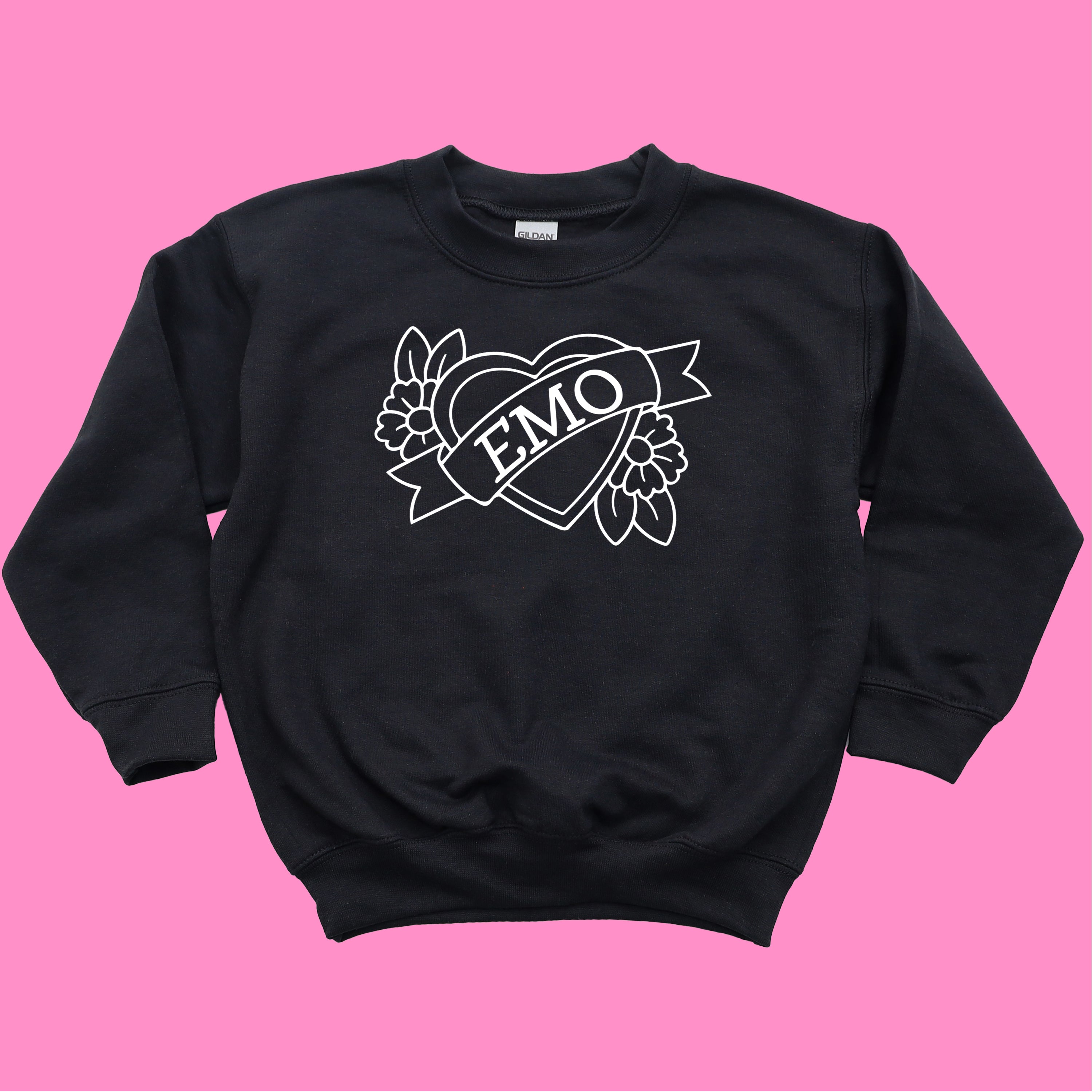 EMO HEART KIDS SWEATSHIRT