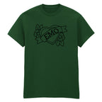 EMO HEART FLOWERS T-SHIRT