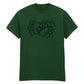 EMO HEART FLOWERS T-SHIRT