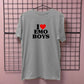 I LOVE TO EMO BOYS HEART T-SHIRT