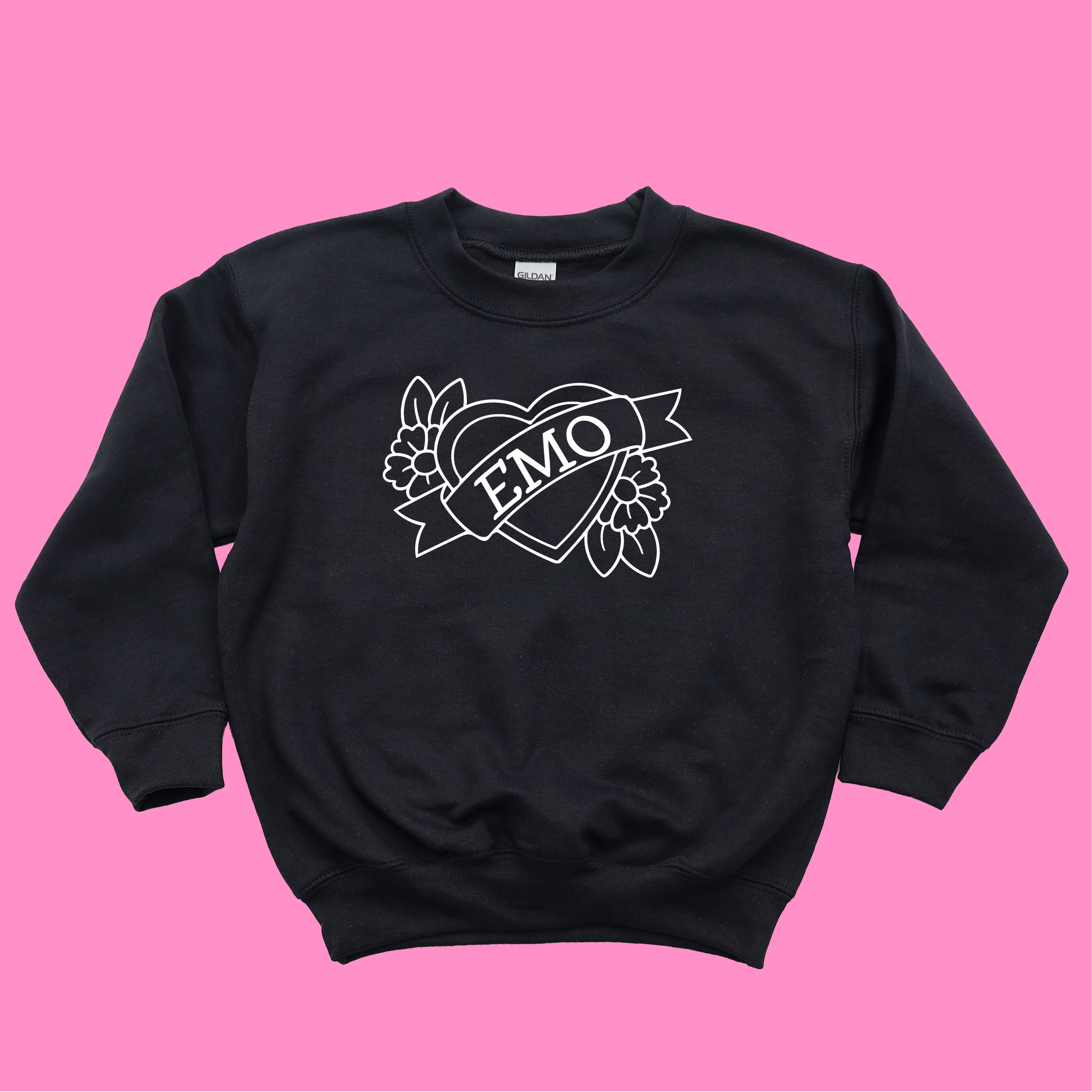 EMO HEART KIDS SWEATSHIRT