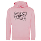 EMO HEART FLOWERS HOODIE