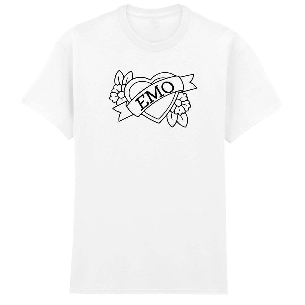EMO HEART T-SHIRT