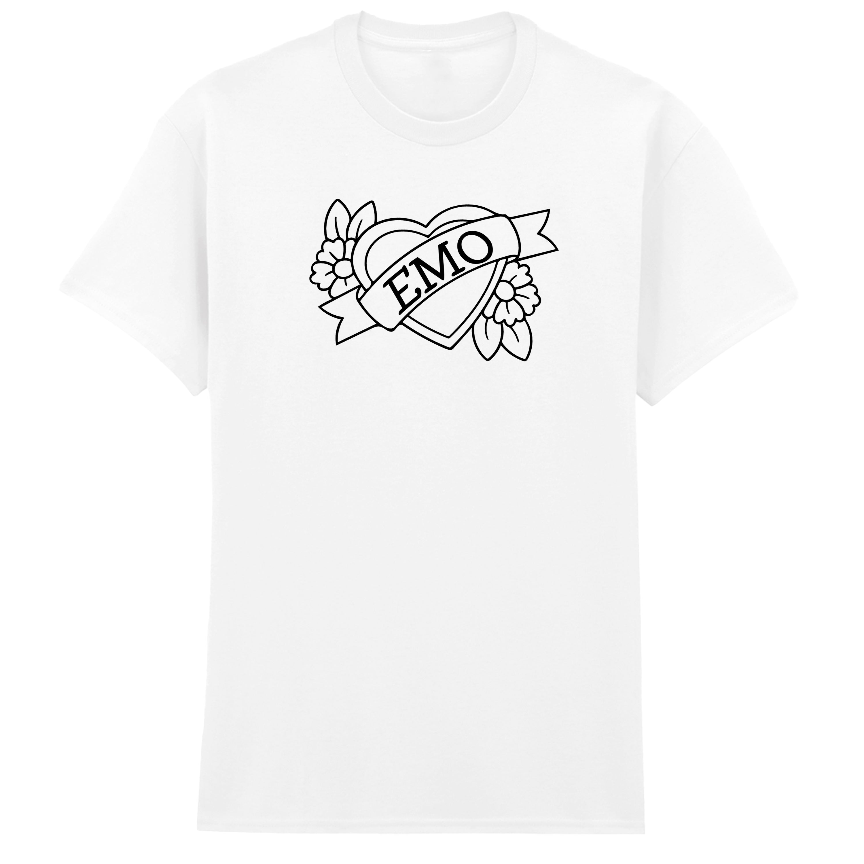 EMO HEART T-SHIRT