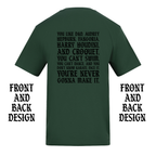 I'M NOT OKAY D&D FRONT AND BACK T-SHIRT